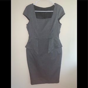 A beautiful gray dress